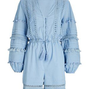 NWR INTERMIX BEACHCLUB JUNE TASSEL COTTON ROMPER